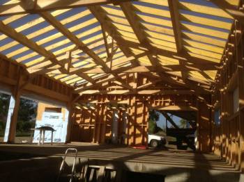 Charpentier pour maison en bois sur Saint Selve