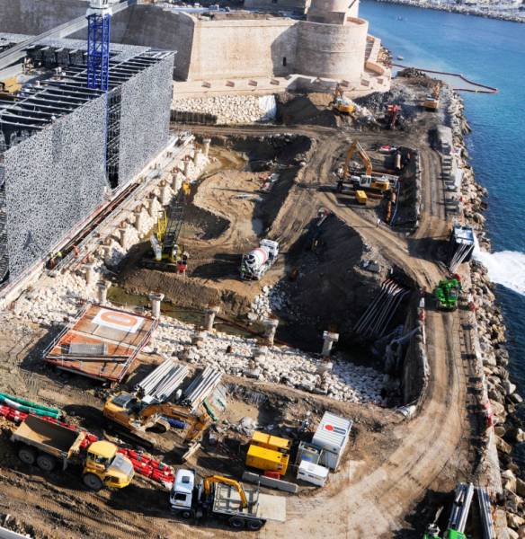 Grands travaux de terrassement  Marseille Intertravaux